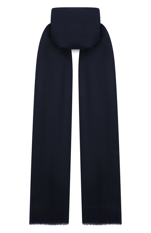 Кашемировый шарф Giorgio Armani GM001055/AF15022 Синий GM001055/AF15022