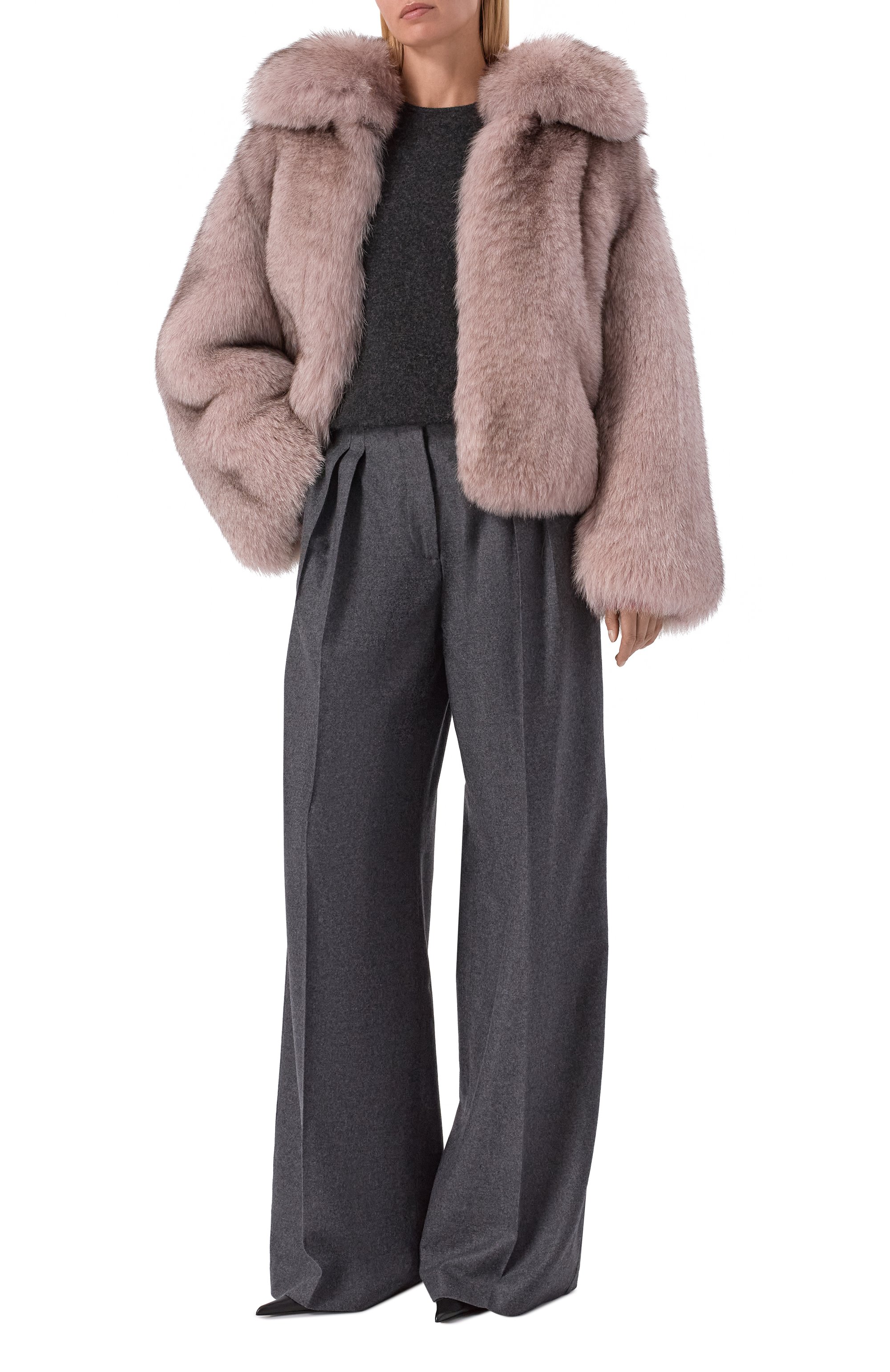 Шуба из песца РУССКИЙ МЕХ, арт. 13.5 AI, фото 2