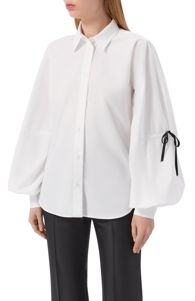 Хлопковая рубашка NINA RICCI, арт. 26PCT0005/C00539, фото 3