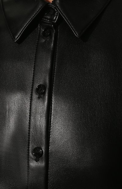 Комбинезон из экокожи PATRIZIA PEPE черного цвета по цене 38780 руб., арт. 8T0011_E005, фото 5 Комбинезон из экокожи PATRIZIA PEPE, арт. 8T0011_E005, фото 5