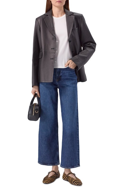 Кожаные балетки Stella Le Monde Beryl STE-P0N-ZEB Бежевый  STE-P0N-ZEB Фото 3