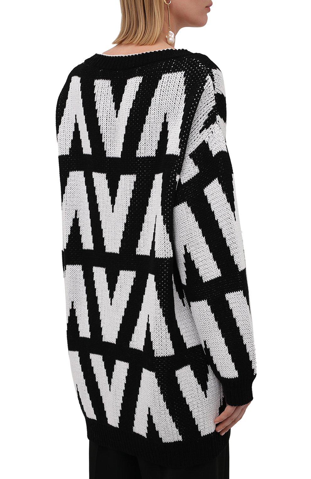 Хлопковый кардиган VALENTINO, арт. WB3KA02I6G4, фото 4