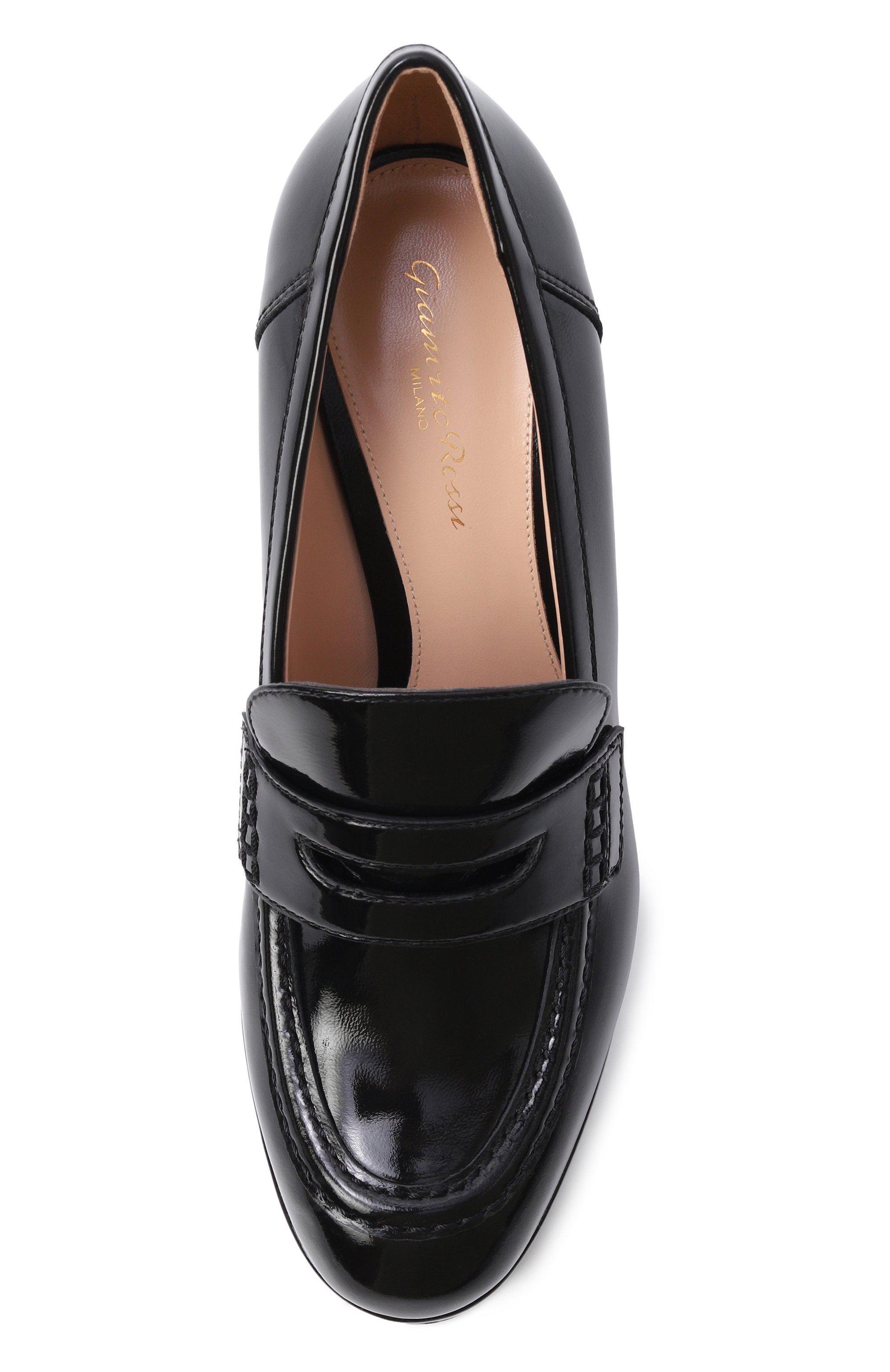 Кожаные туфли hadden 105 GIANVITO ROSSI, арт. G25356.70RIC.NUINER0, фото 6