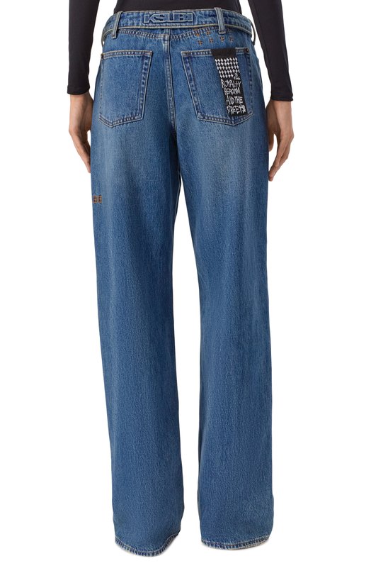 Джинсы Low Rider  Ksubi WPF25DJ014 Синий  WPF25DJ014 Фото 4