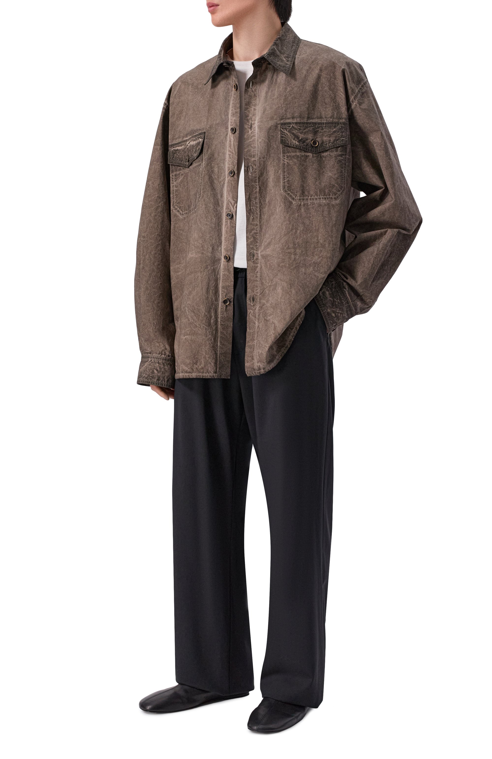 Хлопковая рубашка UMA WANG, арт. UM1517, фото 2