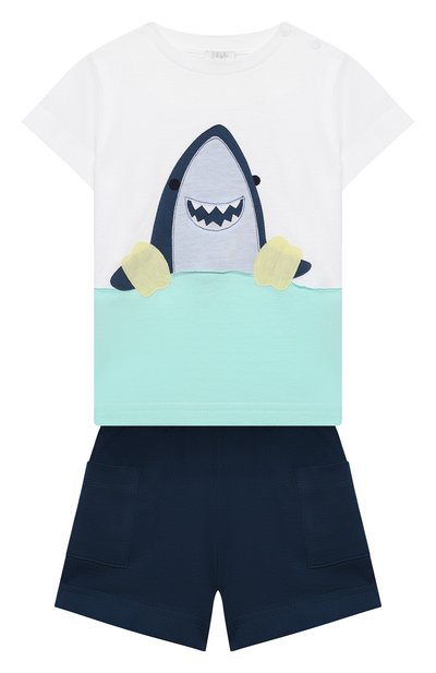 Комплект из футболки и шорт IL GUFO, арт. P21DP350M0014/12M-18M, фото 1