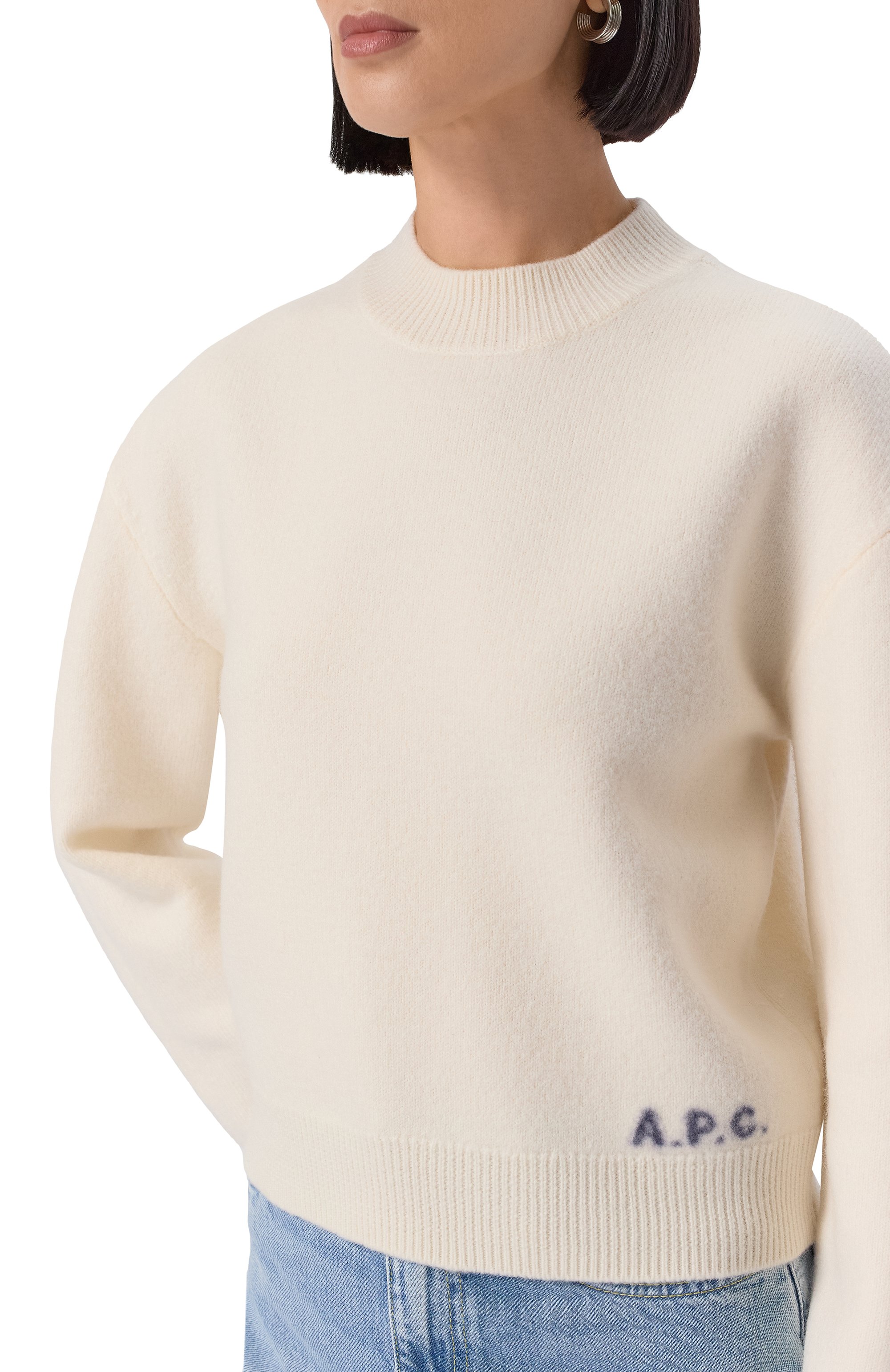Шерстяной свитер A.P.C., арт. F23373/WVBDK, фото 5
