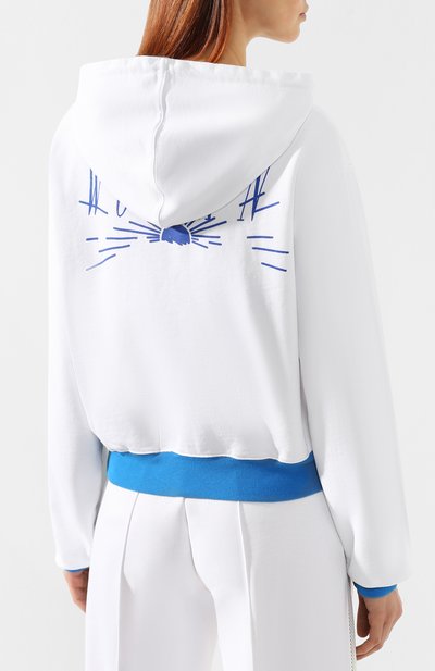 Хлопковый пуловер OFF-WHITE, арт. 0WBB016R190030510130, фото 4