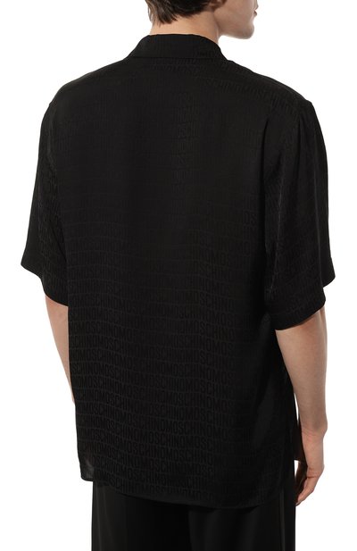 Рубашка из вискозы и шелка MOSCHINO, арт. 231ZMA0202/2649, фото 4