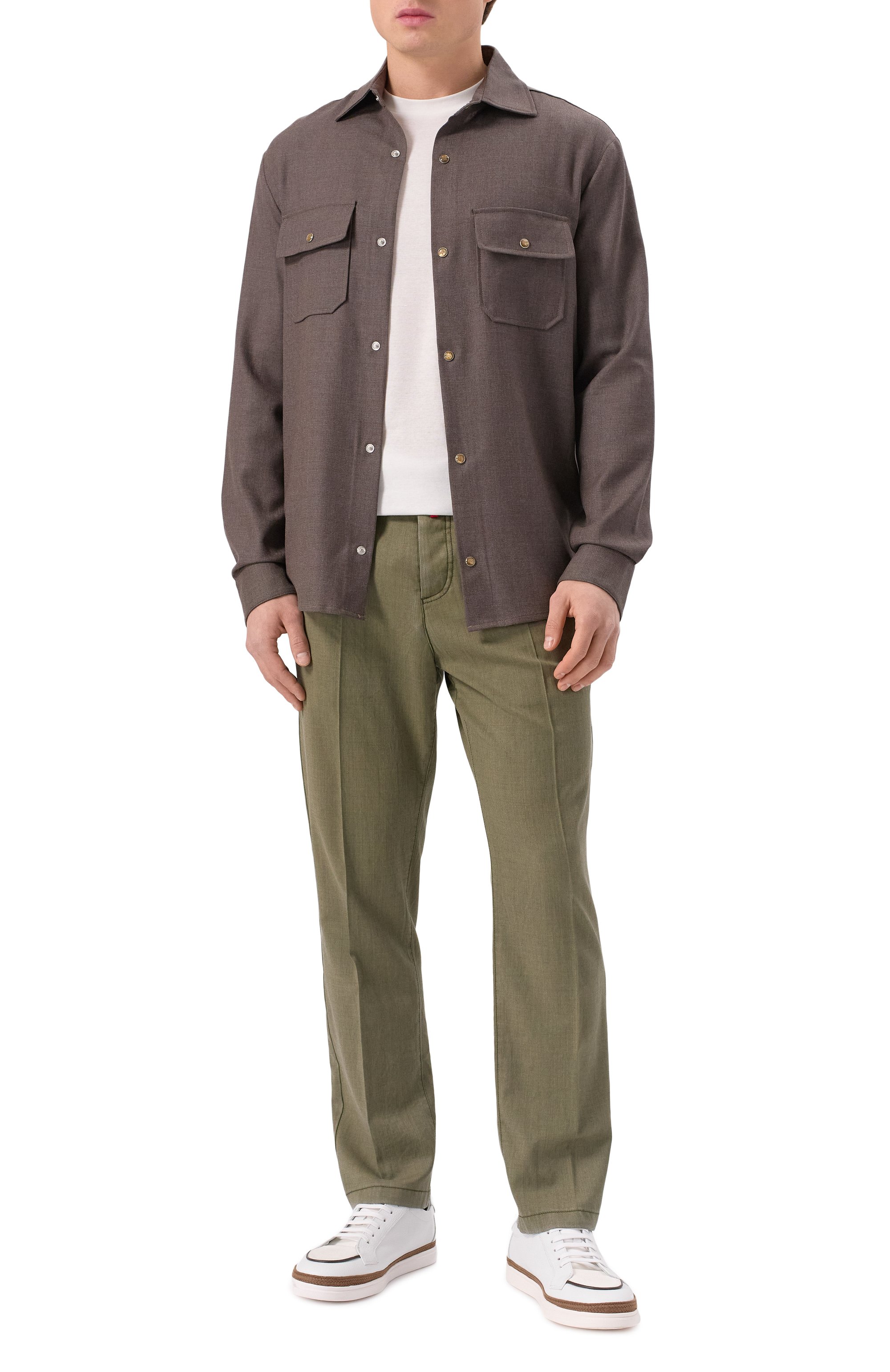 Шерстяные брюки KITON, арт. UPR001RK0613F07, фото 2