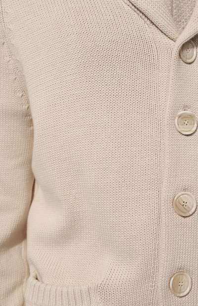 Хлопковый кардиган BRUNELLO CUCINELLI, арт. M2859916, фото 5