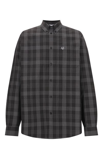Мужская хлопковая рубашка VETEMENTS, арт. MH27SH059BC