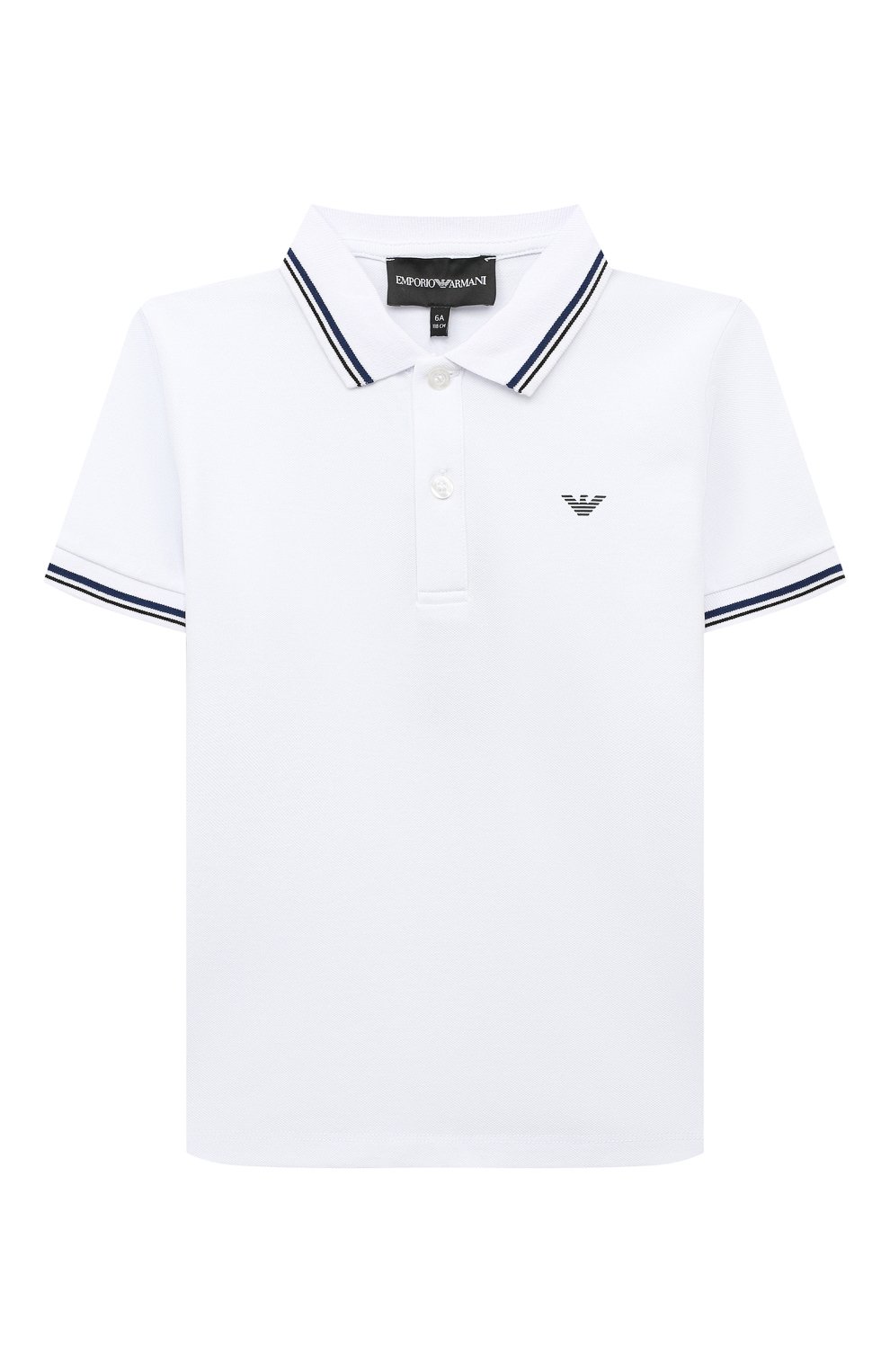 Хлопковое поло EMPORIO ARMANI, арт. 8N4FB3/1JPTZ, фото 1