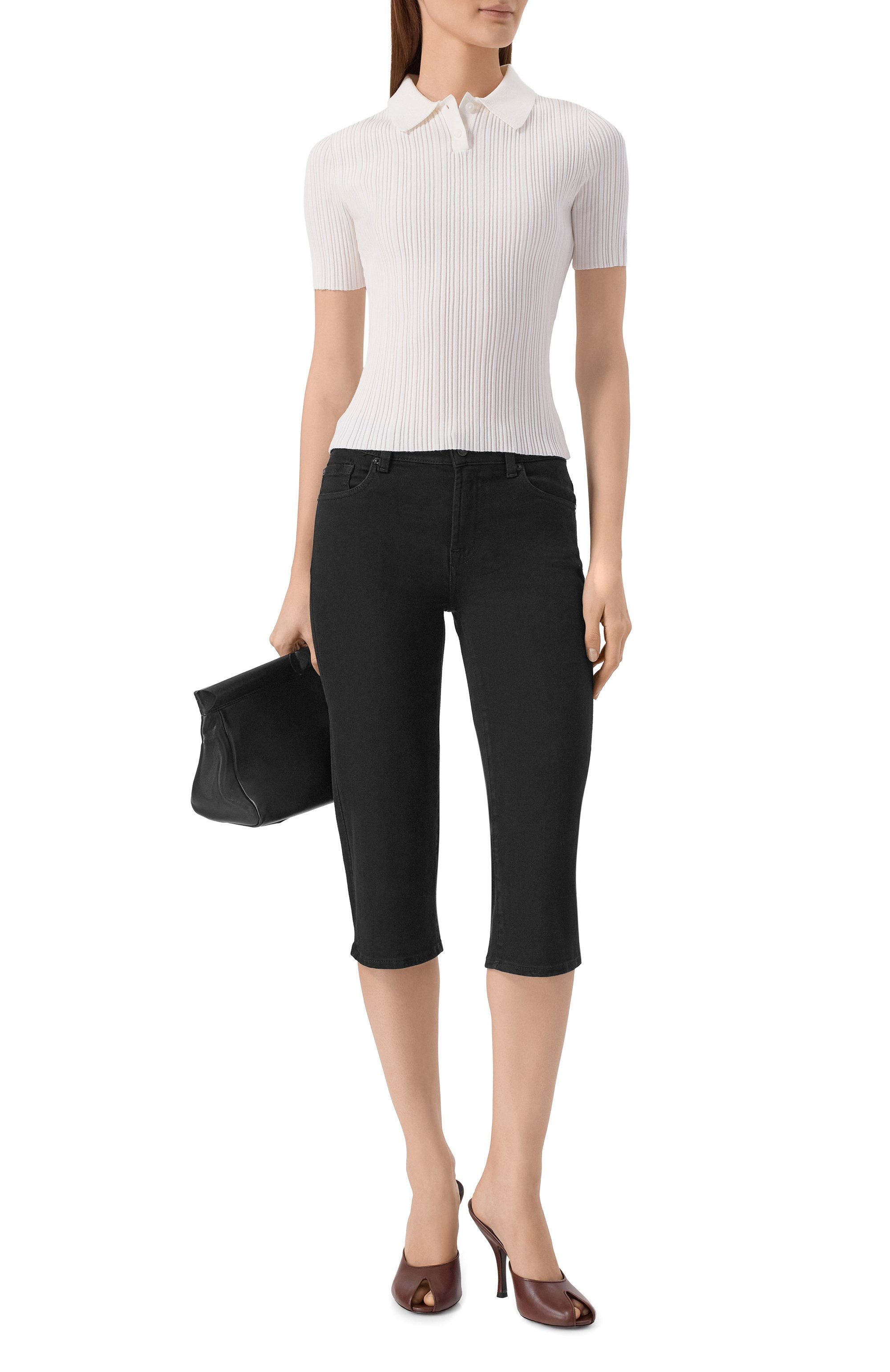 Джинсовые шорты 7 FOR ALL MANKIND, арт. 7UK00U79-0N0, фото 2