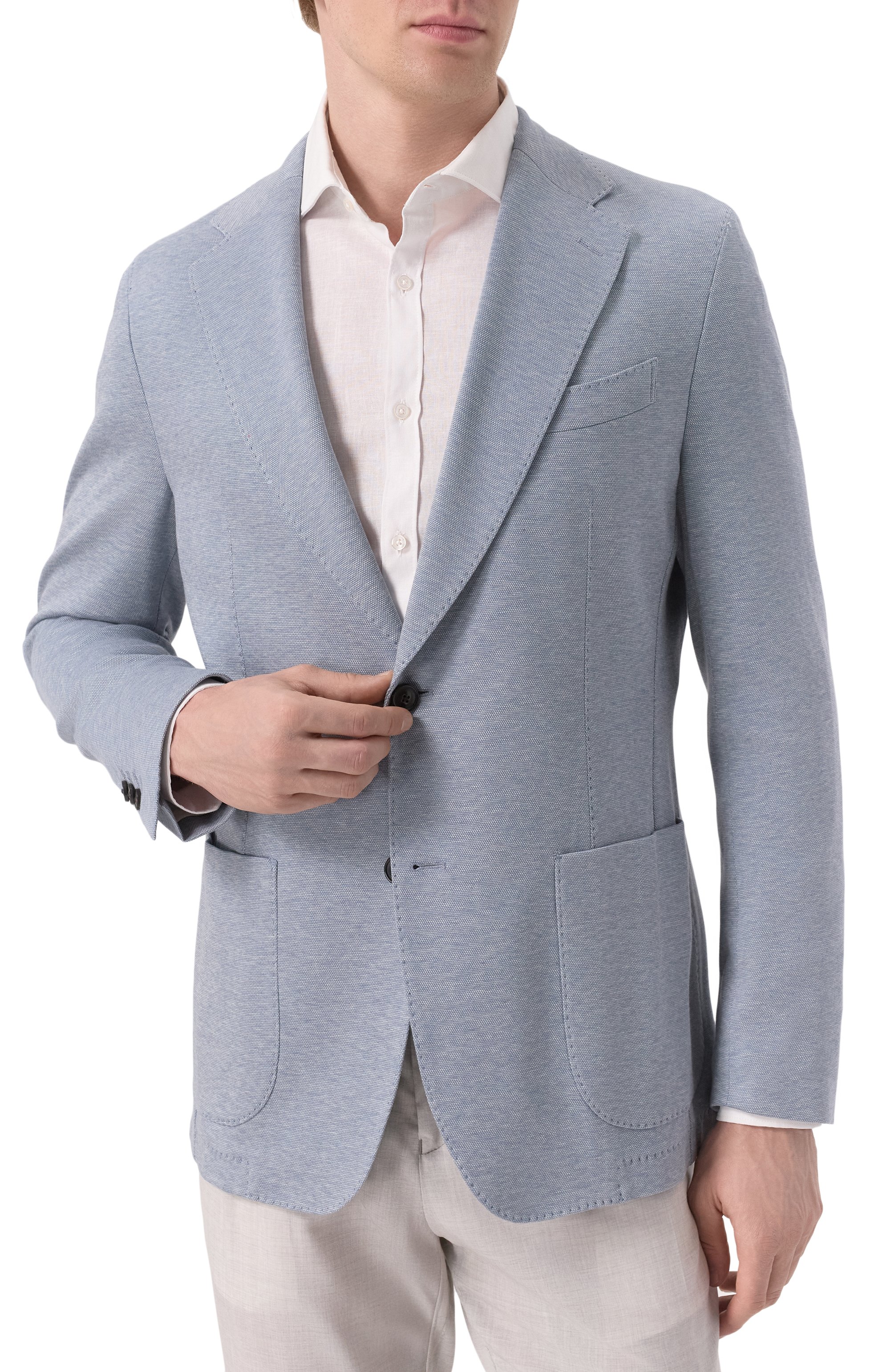 Хлопковый пиджак WINDSOR, арт. 13 GI0RN0-J 10013090/10013090, фото 5