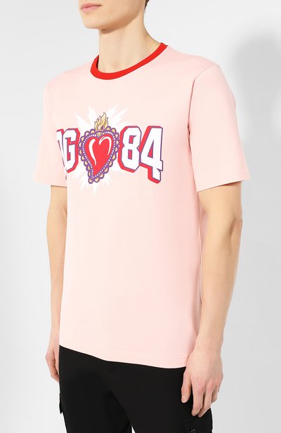 Хлопковая футболка  DOLCE & GABBANA, арт. G8HV4T/HH7QN, фото 3