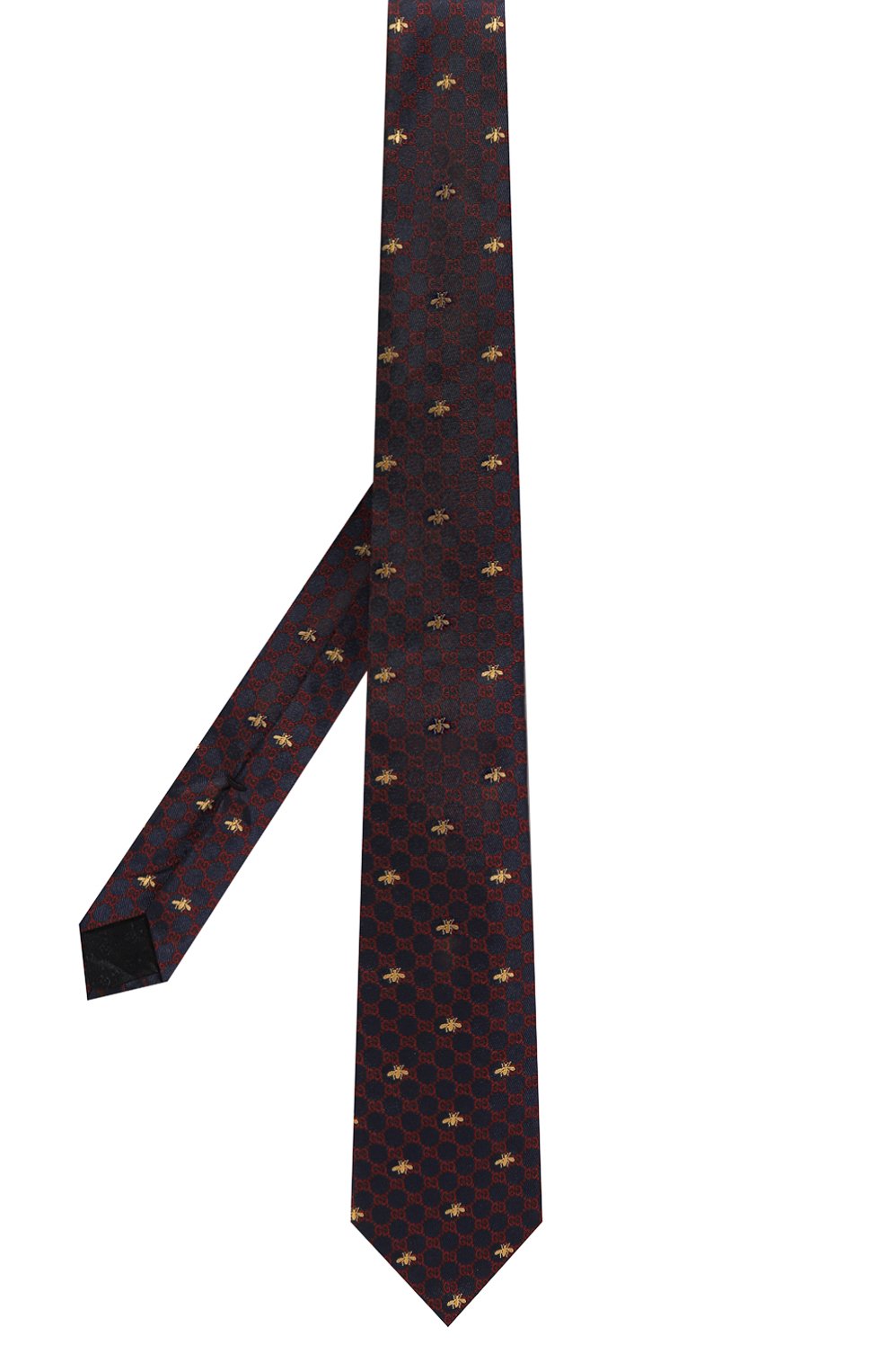 Шелковый галстук GUCCI, арт. 545078/4E002, фото 3