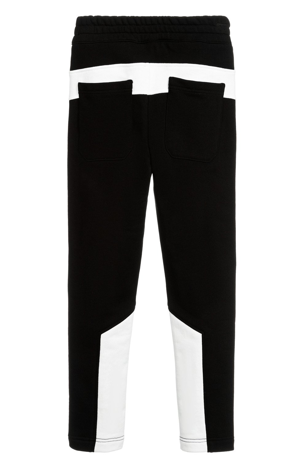 Брюки BALMAIN черно-белого цвета по цене 35150 руб., арт. 6M6547/MX120/12-16, фото 2 Брюки BALMAIN, арт. 6M6547/MX120/12-16, фото 2