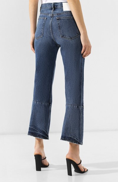 Джинсы PROENZA SCHOULER голубого цвета по цене 28800 руб., арт. WL1919088-DC028, фото 4 Джинсы PROENZA SCHOULER, арт. WL1919088-DC028, фото 4