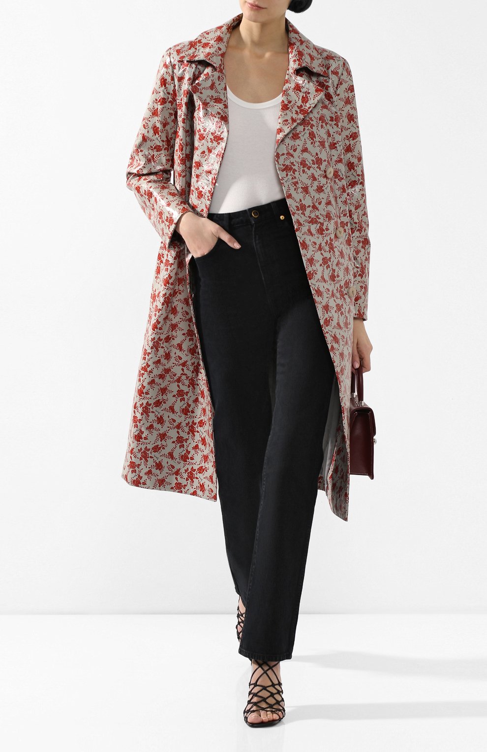 Кожаное пальто DROME, арт. DPD5686P/D1798P, фото 2