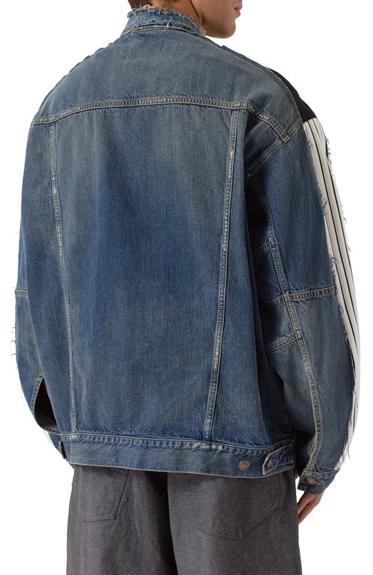 Джинсовая куртка Balenciaga 831688/TSW71 Синий  831688/TSW71 Фото 4