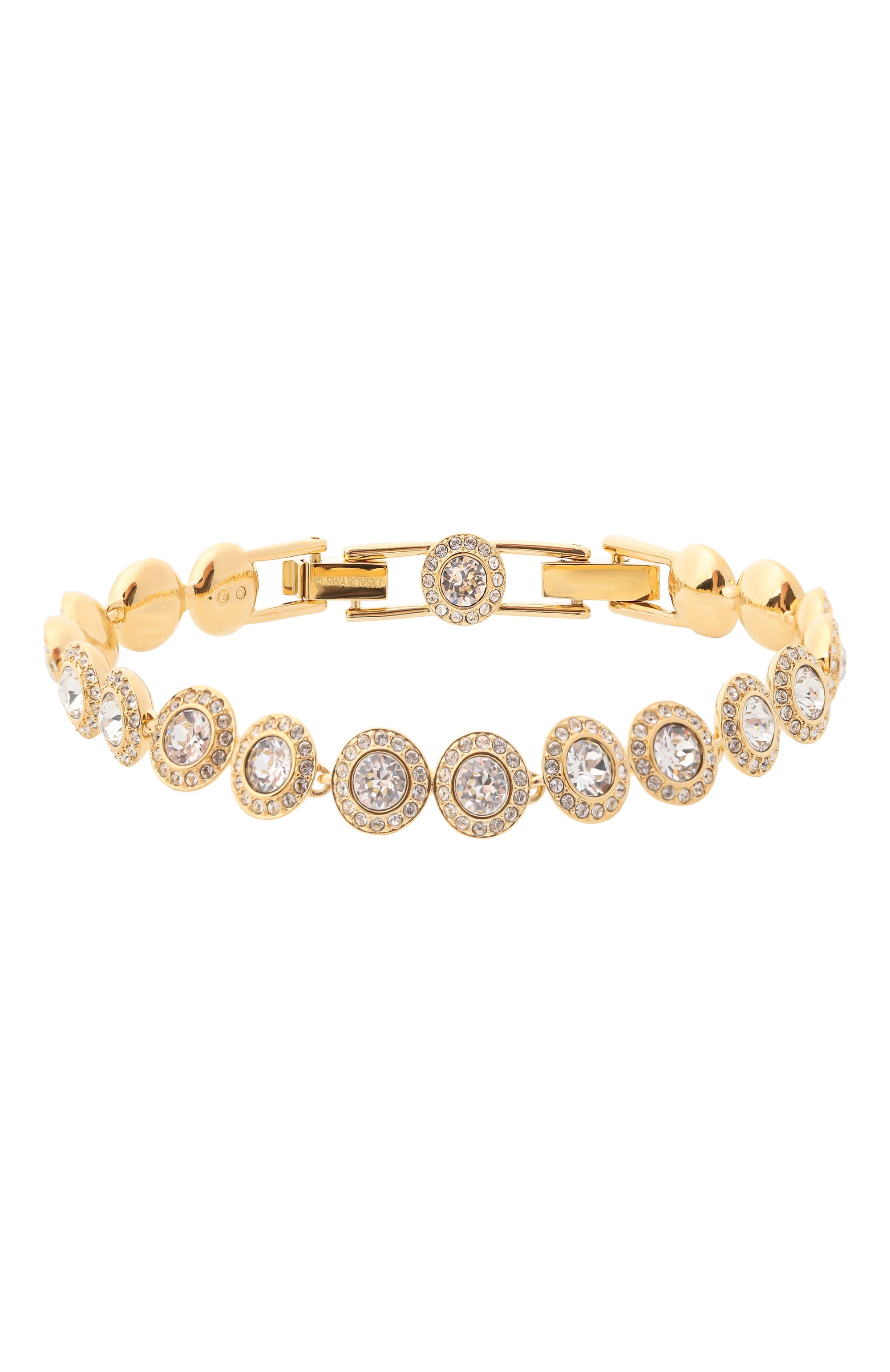 Браслет una angelic SWAROVSKI золотого цвета по цене 33900 руб., арт. 5505469, фото 1 Браслет una angelic SWAROVSKI, арт. 5505469, фото 1