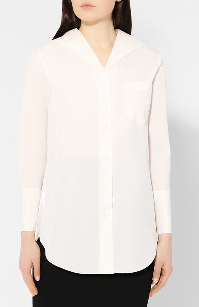 Хлопковая рубашка GIORGIO ARMANI, арт. 9SHCCZ05/TZ192, фото 3