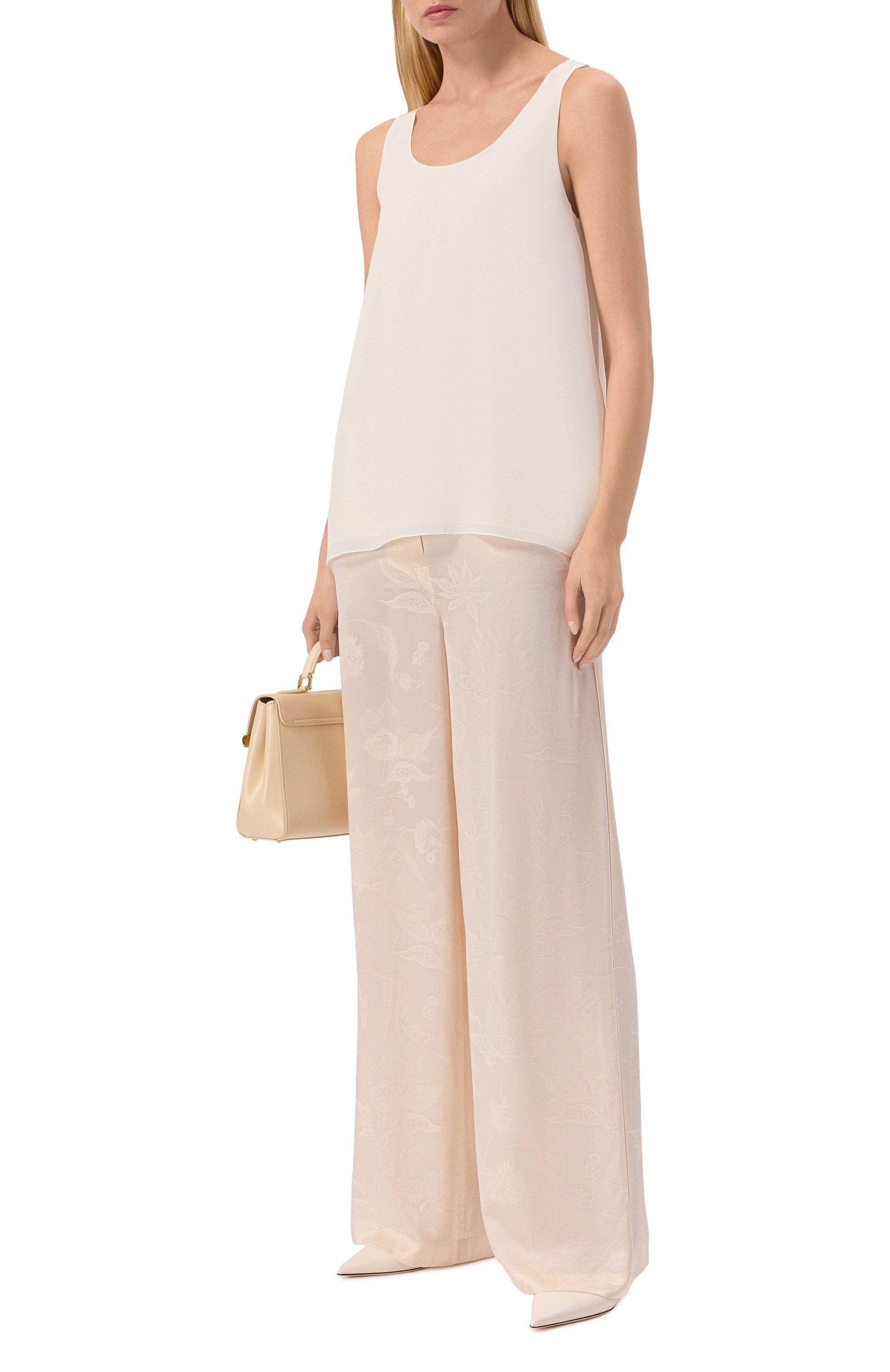 Шелковый топ MVST, арт. M26.2PW.B034/F090 CREP0N, фото 2