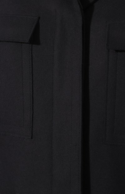 Шерстяное пальто JIL SANDER NAVY темно-синего цвета по цене 69950 руб., арт. JNWM1001B/JM2108, фото 5 Шерстяное пальто JIL SANDER NAVY, арт. JNWM1001B/JM2108, фото 5