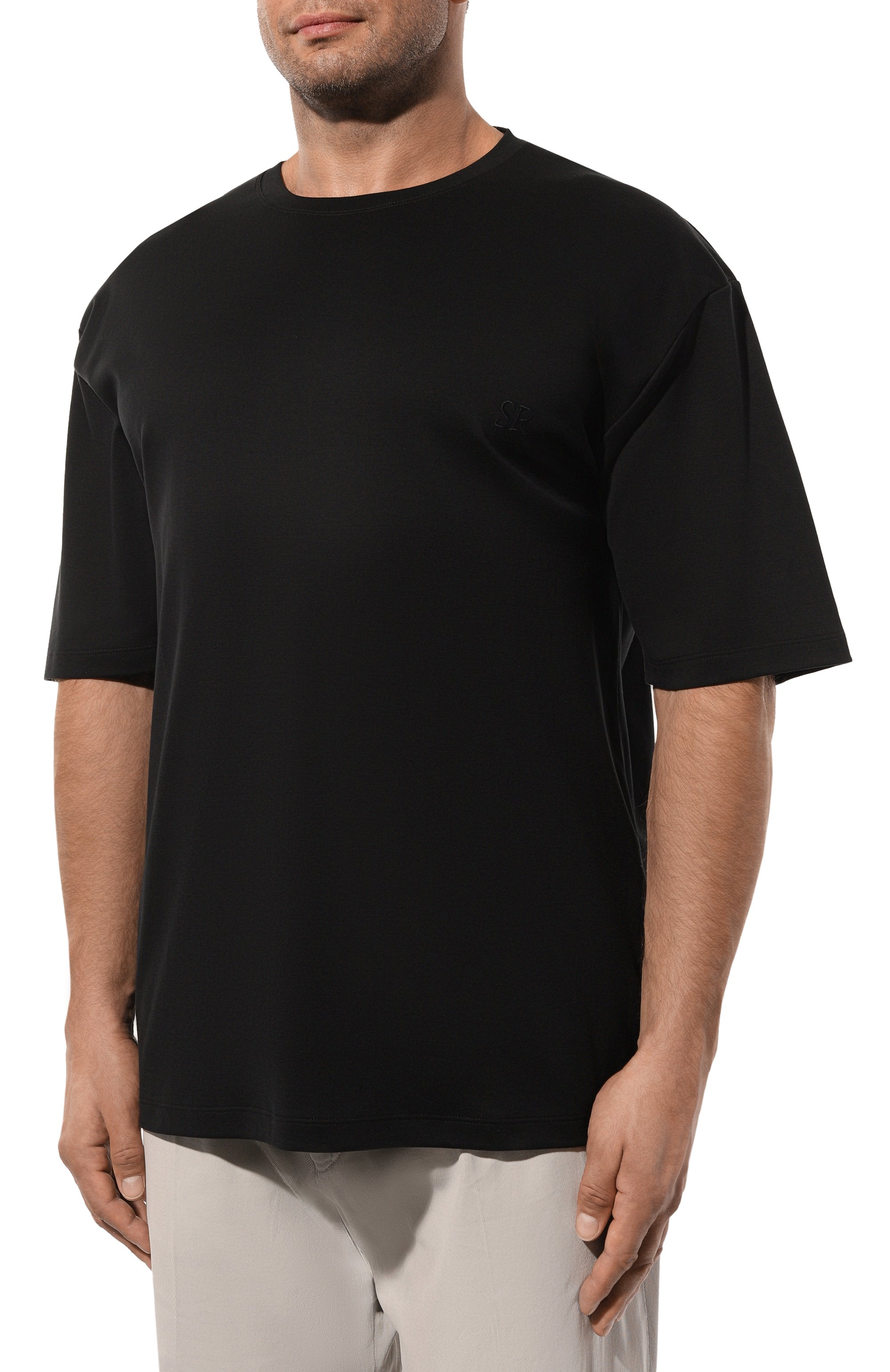 Хлопковая футболка STEFANO RICCI, арт. MNH4303610/LUXT, фото 3