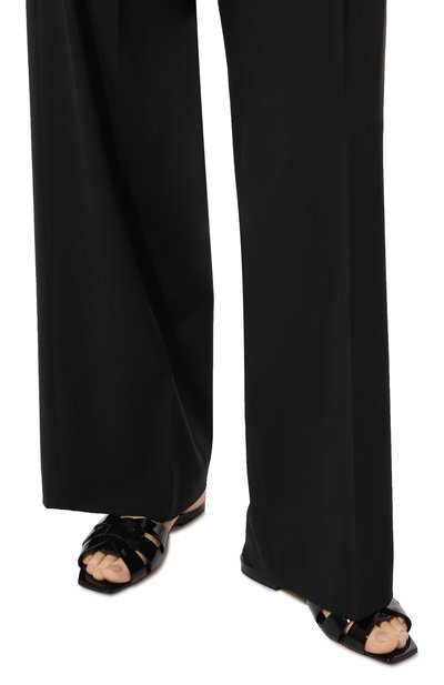 Кожаные шлепанцы tribute SAINT LAURENT, арт. 571952, фото 3