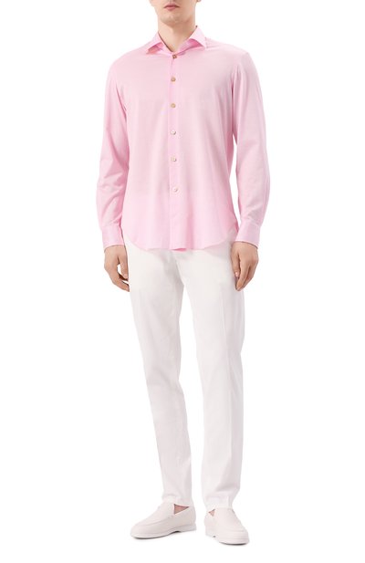 Брюки из хлопка и шелка L.B.M. 1911, арт. 8480/55022, фото 2