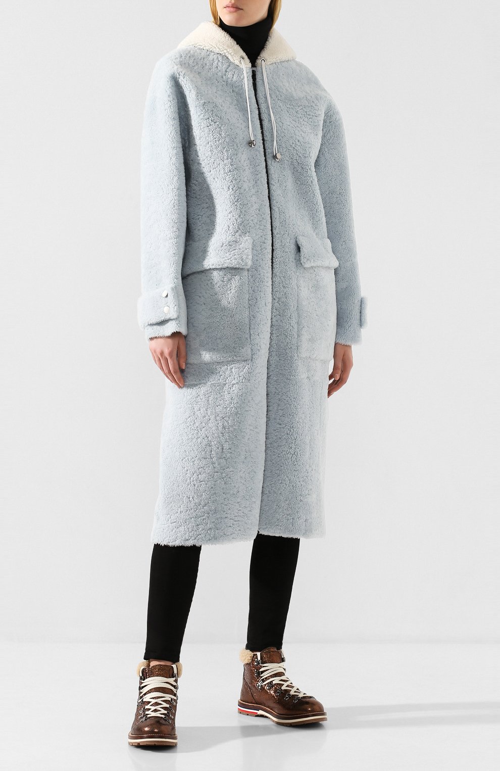 Дубленка с капюшоном INES&MARECHAL, арт. D0UBLL0N, фото 2