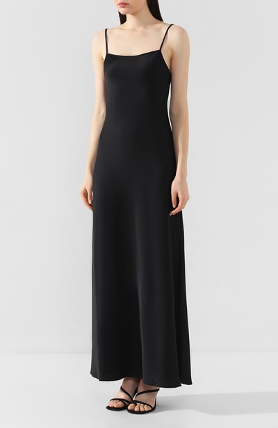 Платье-макси ALEXANDERWANG.T черного цвета по цене 55950 руб., арт. 4WC1206004, фото 3 Платье-макси ALEXANDERWANG.T, арт. 4WC1206004, фото 3