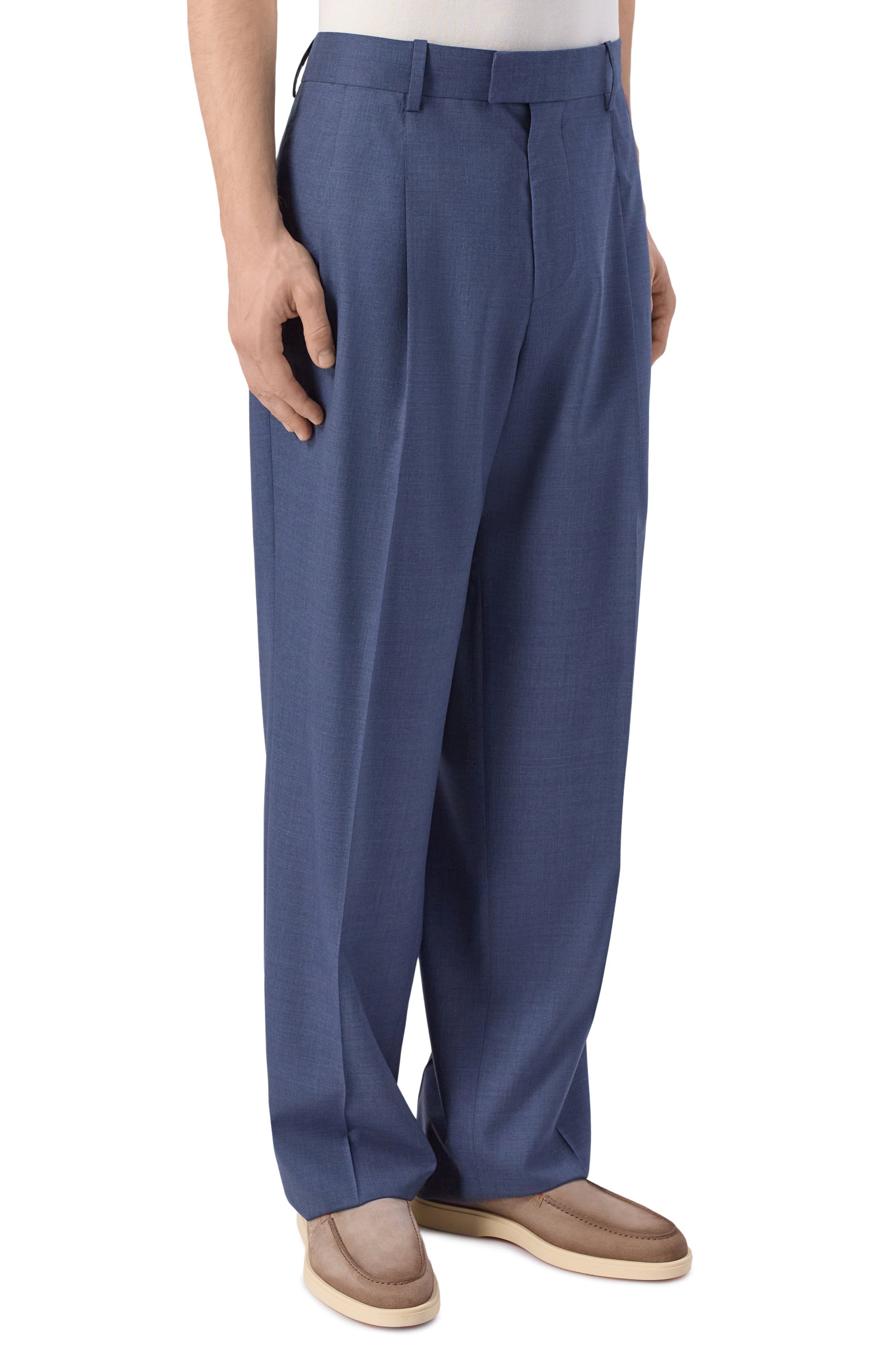 Шерстяные брюки MVST, арт. M26.2PM.T032/F111 FRESC0 LANA, фо то 3