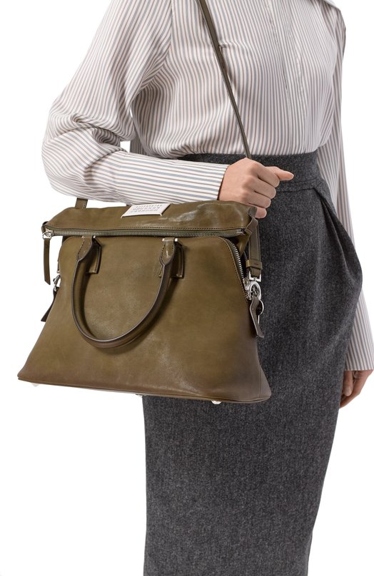 Сумка 5AC Loved to Death medium Maison Margiela SB1WG0074/P8565 Хаки  SB1WG0074/P8565 Фото 2