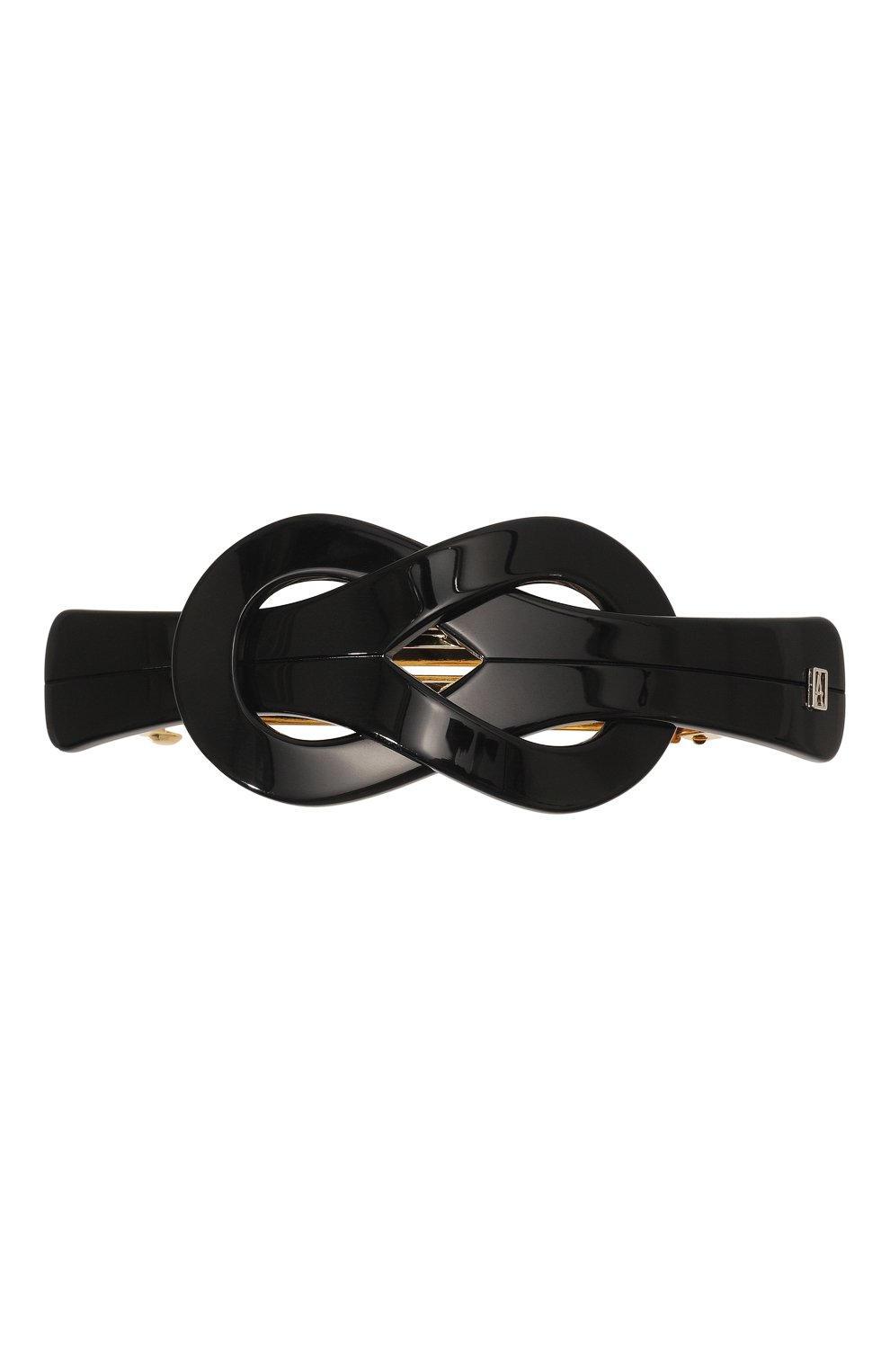 Заколка для волос ALEXANDRE DE PARIS черного цвета по цене 15500 руб., арт. AQCH-1666-02 N, фото 1 Заколка для волос ALEXANDRE DE PARIS, арт. AQCH-1666-02 N, фото 1