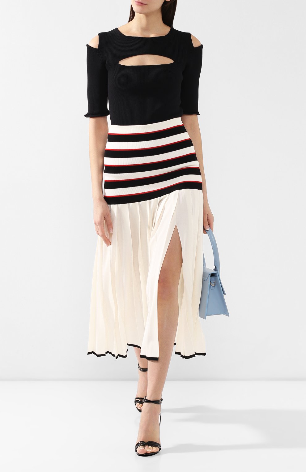 Юбка SONIA RYKIEL кремового цвета по цене 72900 руб., арт. 12353226-VL, фото 2 Юбка SONIA RYKIEL, арт. 12353226-VL, фото 2