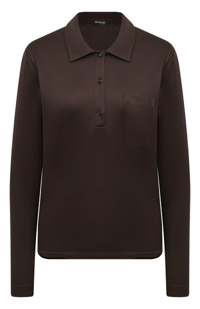 Женское хлопковое поло KITON, арт. D58440H0805121