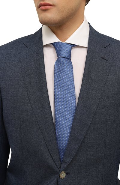 Шелковый галстук CANALI,  арт. 18/HS03932, фото 2