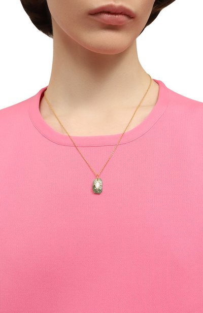 Женская ку лон на цепочке HANKA_IN, арт. INS-LG47-QFVE-CZ-0.5M