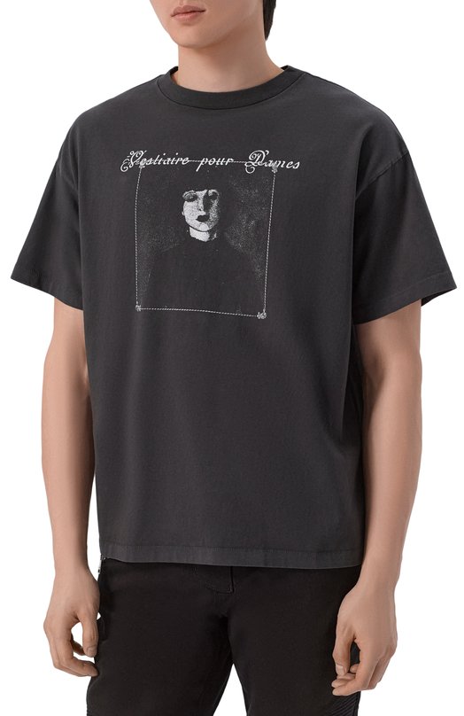 Хлопковая футболка Enfants Riches Deprimes 010-884/C0TT0N Серый  010-884/C0TT0N Фото 3