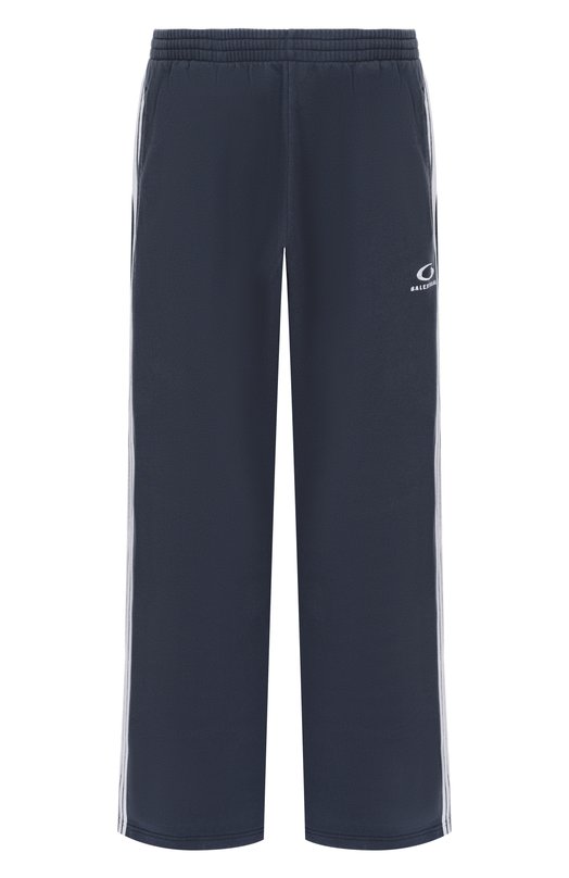 Хлопковые брюки Balenciaga 844177/TSVI3 Синий 844177/TSVI3