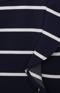 Детское платье POLO RALPH LAUREN синего цвета, арт. 313850665 | Фото 3 (Материал внешний: Синтетический материал; Рукава: Длинные; Девочки Кросс-КТ: Платье-одежда; Случай: Повседневный; Драгоценные камни: Проставлено; Материал сплава: Проставлено; Ростовка одежда: 9 лет | 134 см, 8 лет | 128 см)
