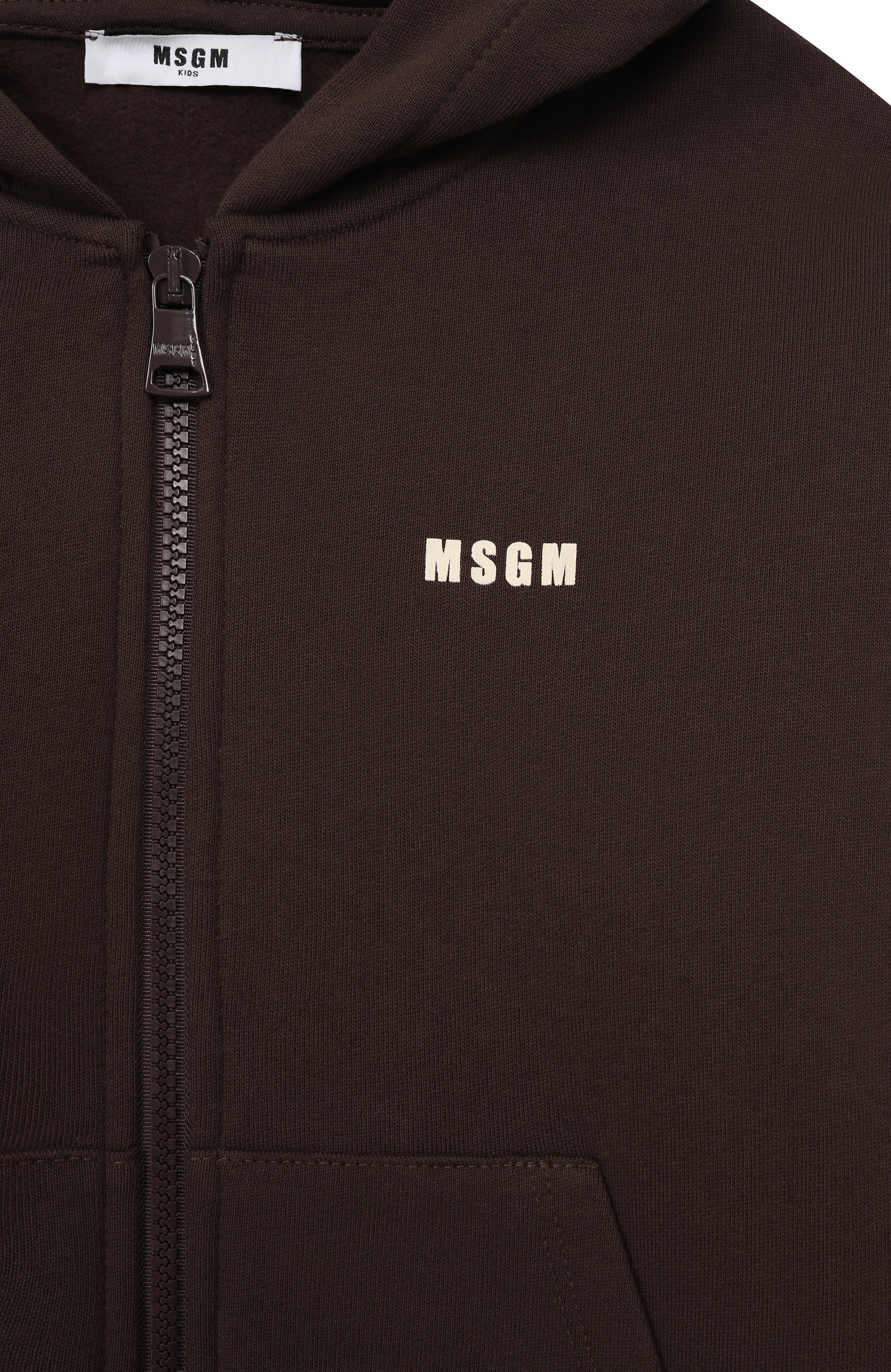 Хлопковая толстовка MSGM KIDS, арт. F6MSJUZH035, фото 3