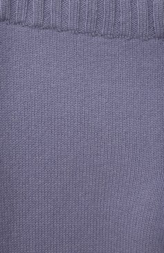 Детские кашемировые брюки GIORGETTI CASHMERE серого цвета, арт. MB1809/N0 C0STE/2A-6A | Фото 3 (Материал внешний: Кашемир, Шерсть; Девочки Кросс-КТ: Брюки-одежда; Нос: Не проставлено; Ростовка одежда: 4 года | 104 см)