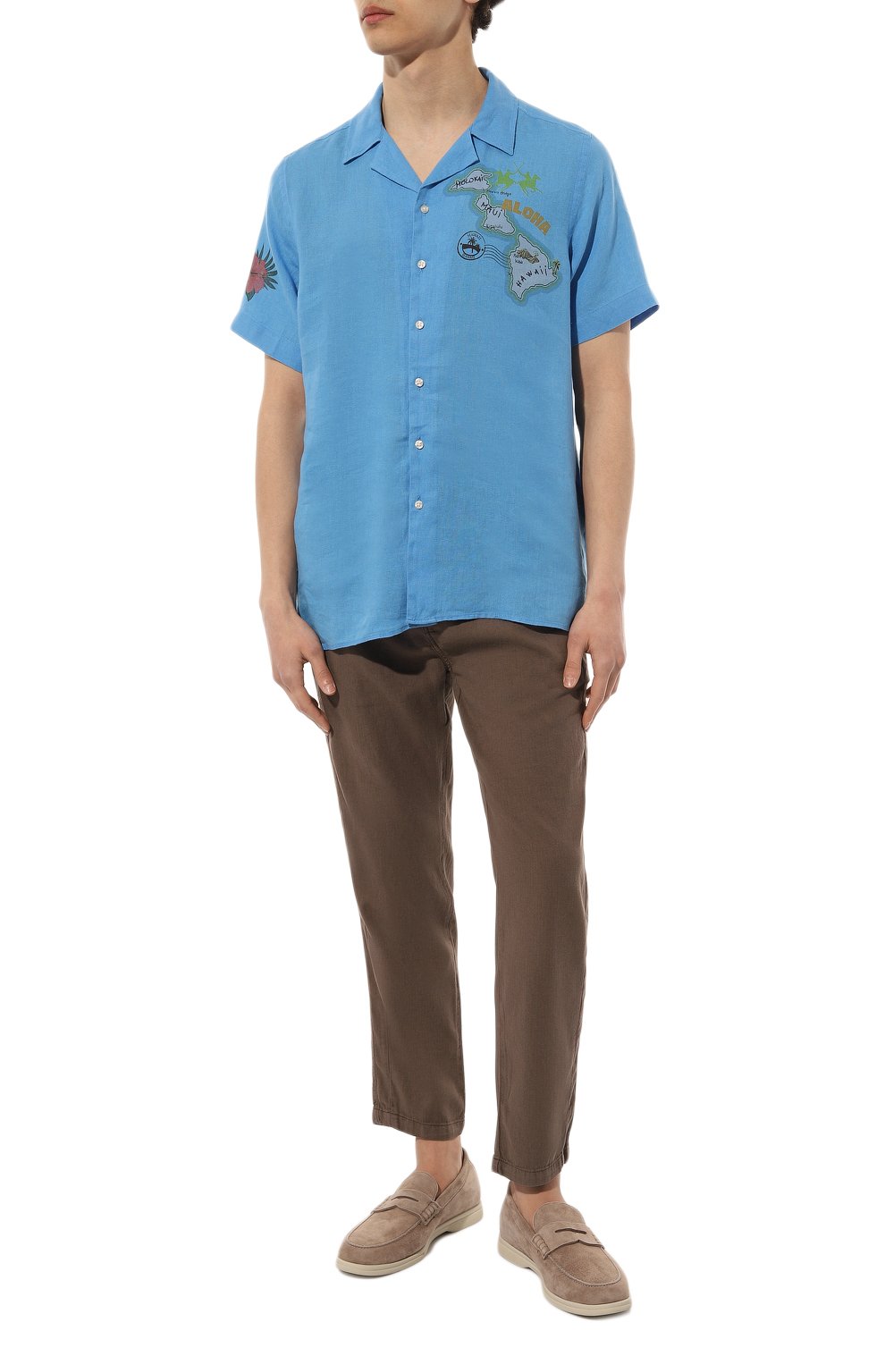 Льняная рубашка LA MARTINA, арт. VMC309/TL319, фото 2