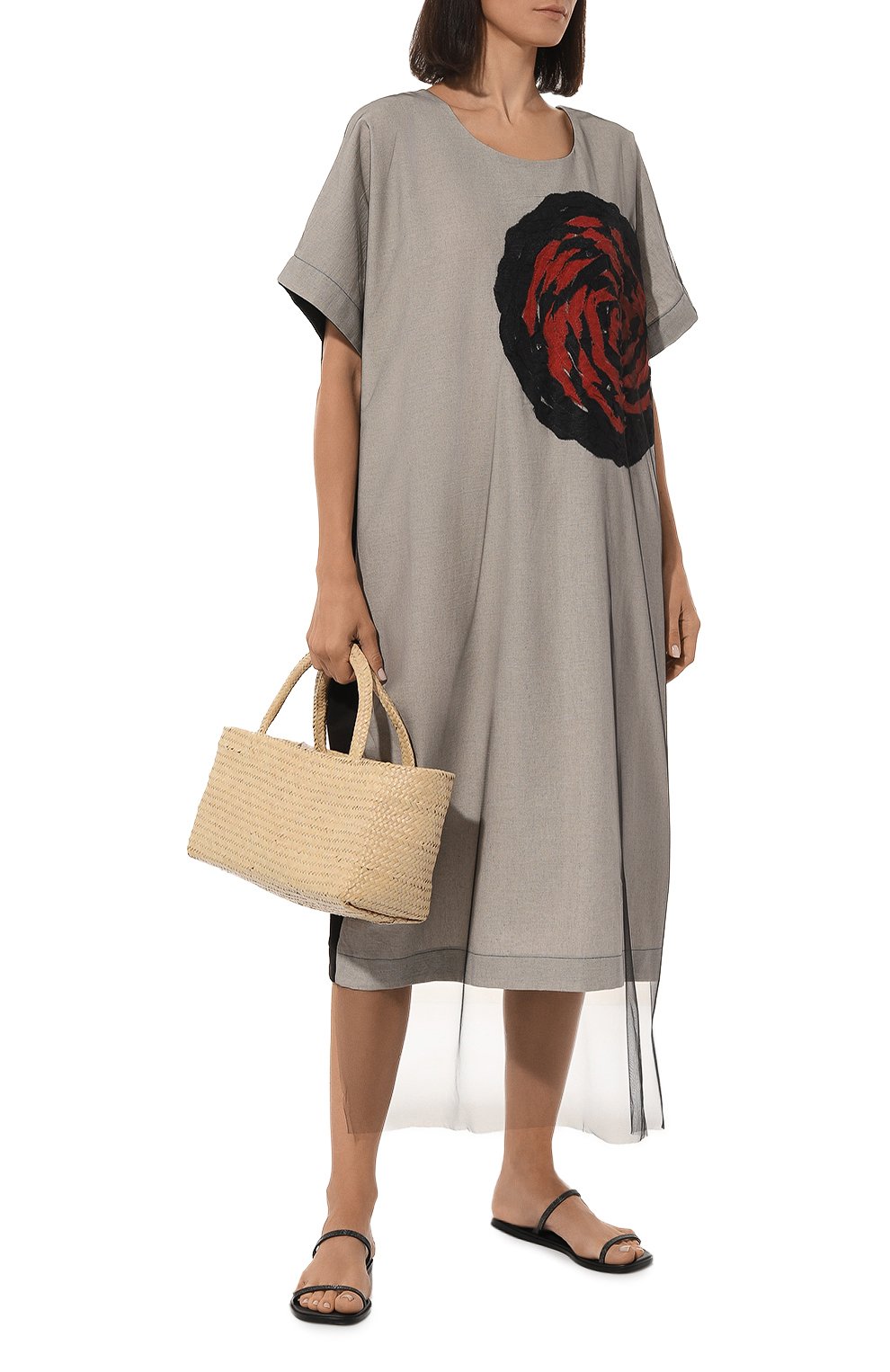 Платье из хлопка и льна MIDGARD PARIS, арт. B4502, фото 2