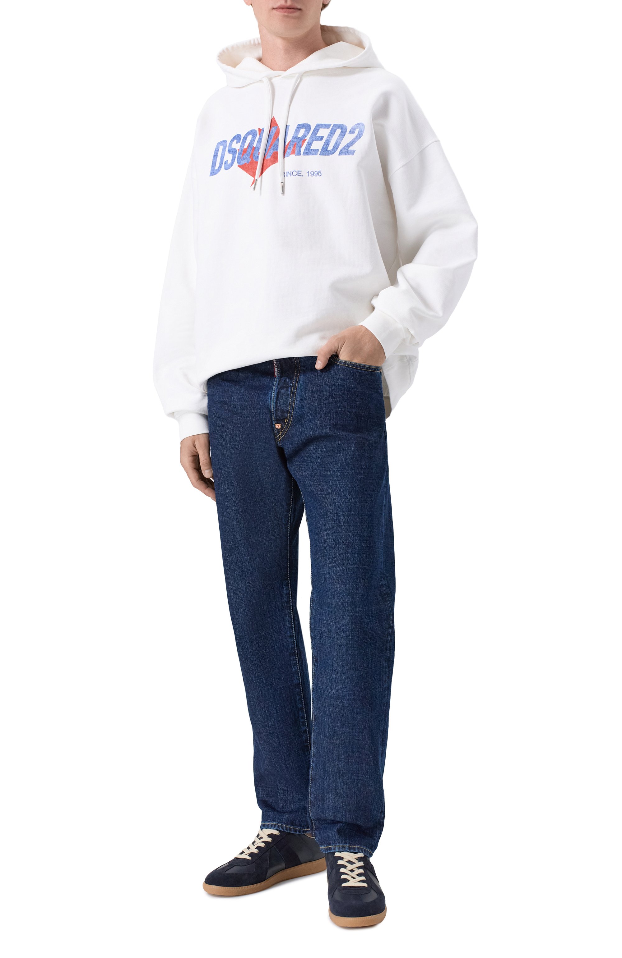 Хлопковое худи DSQUARED2, арт. S74GU0951/D25028, фото 2