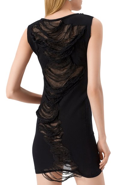 Хлопковое платье MM6, арт. S62DA0045/M13121, фото 4